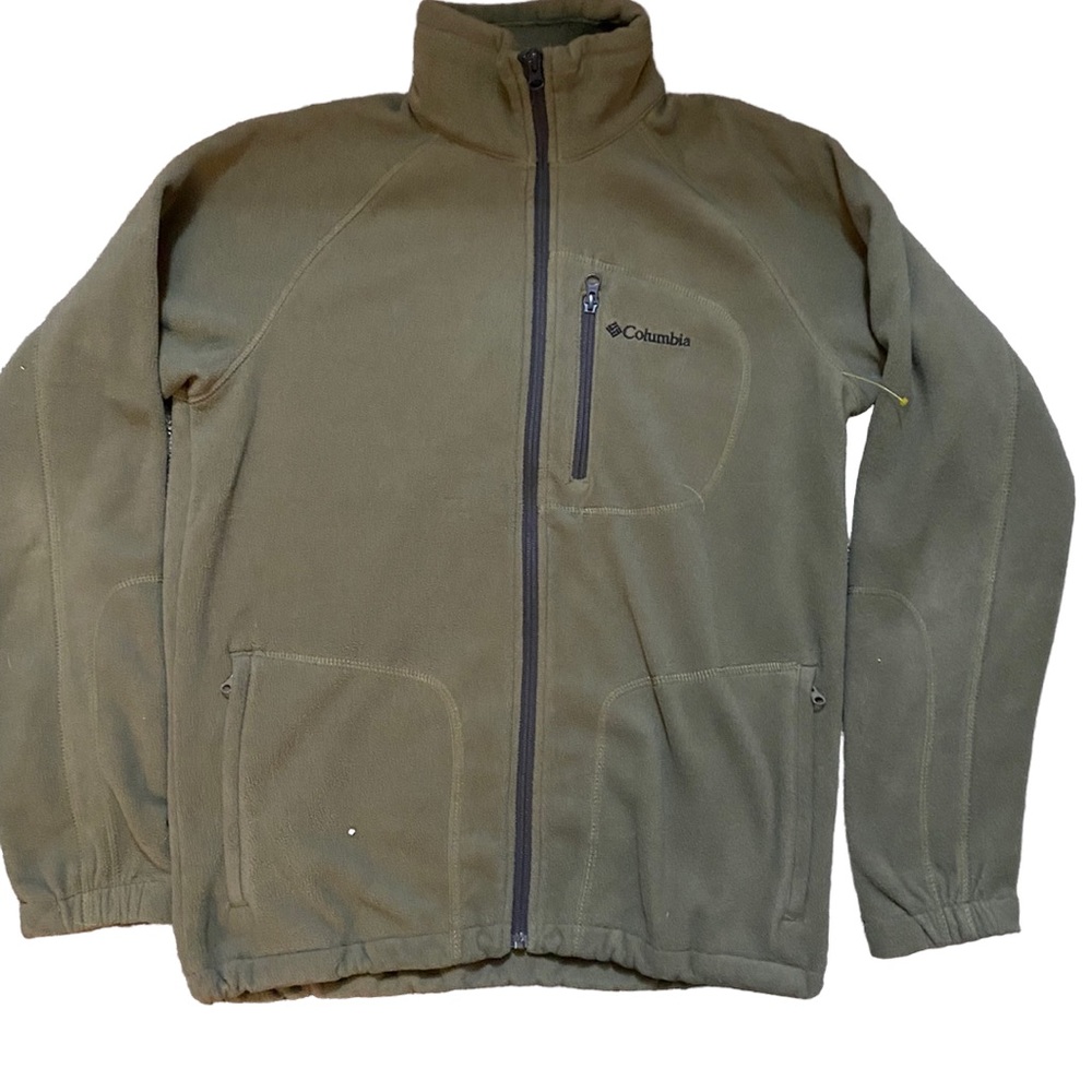 Columbia Fleece Olive Green